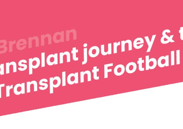 John Brennan, heart transplant recipient – Member of the Football Team.